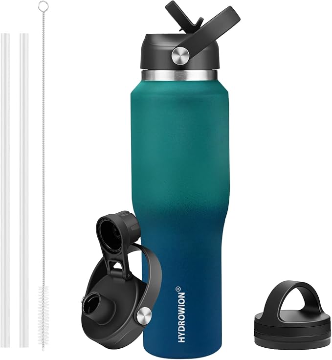 HYDROWION 40 oz Insulated Water Bottle by HYDROWION