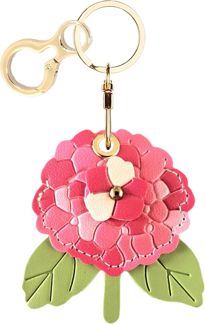 BORKUANA Leather Keychain Holder Case Compatible by BORKUANA