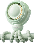 SWEETFULL Baby Stroller Fan - 4000mAh Rechargeable 4-Speed Quiet by SweetFull%C2%AE
