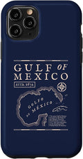 Gulf of Mexico 1672 Historic Map Case by Unknown