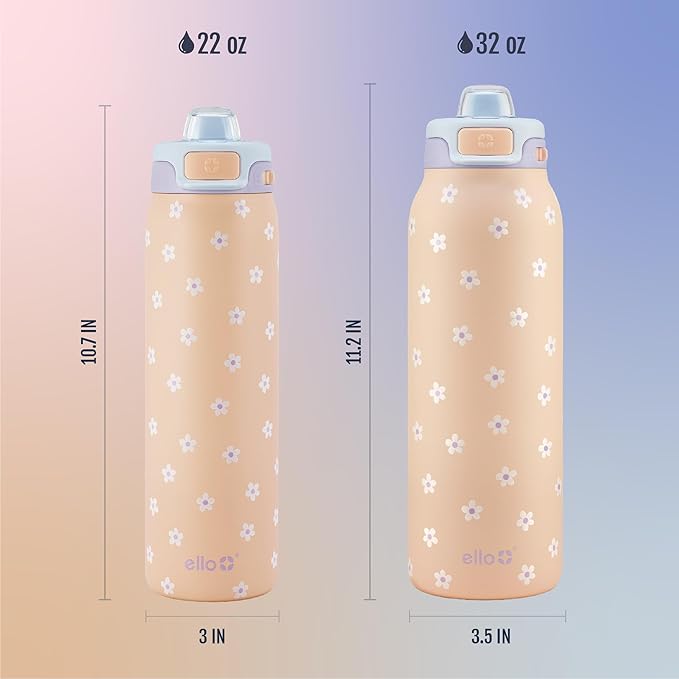 Ello Pop & Fill 22oz Stainless Steel Water Bottle - Image 7