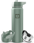 IRON °FLASK Camping & Hiking Hydration Flask - 22 oz Sage by IronFlask