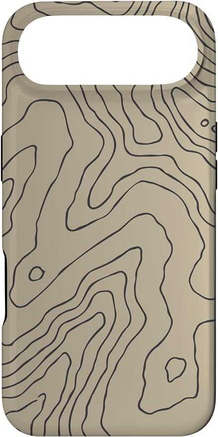 Coyote Country Guide Lines Topographical Contour Map Case by Unknown