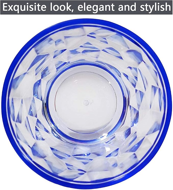 10 Oz Unbreakable Tritan Drinking Glasses Shatterproof Acrylic Glasses - Image 4