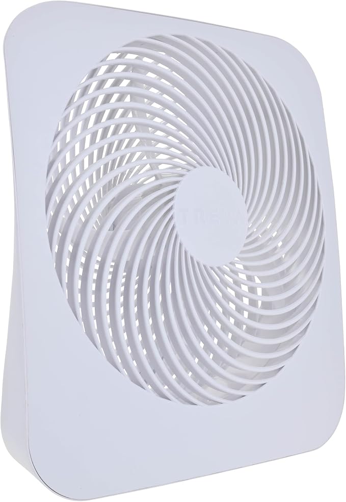 Treva 10-Inch Portable Fan, Powered by Battery and/or AC Adapter by Treva