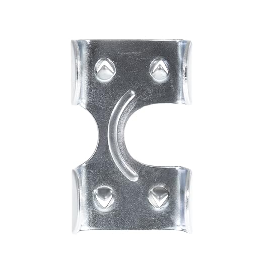 Rope & Cord Metal Clips for Rope, String – Heavy Duty Zinc Plated Double Rope by RopeCord