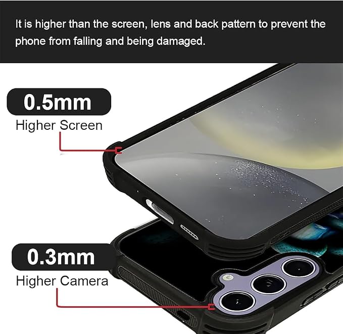 for Samsung Galaxy S24 S25 Case, Skeleton Winding Snake Pattern Graphic Design - Image 4