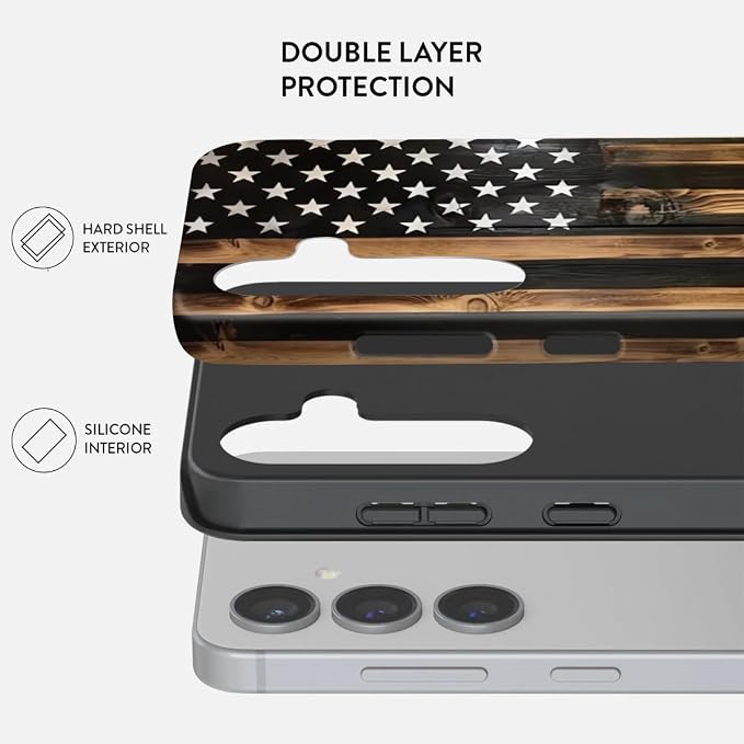 Compatible for Samsung Galaxy A16 5G Case, Dual Layer Heavy Duty 2 in 1 - Image 2