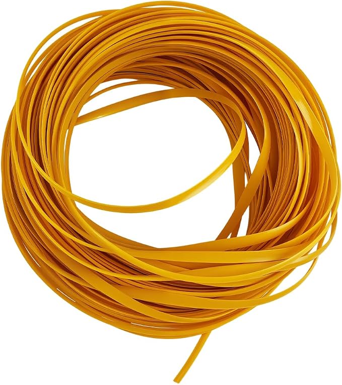 GORGECRAFT 30m*5mm Rattan Weaving Wicker Outdoor Wicker Repair Kit Yellow by GORGECRAFT
