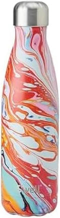 S'well Stainless Steel Water Bottle, Marble Swirl, Triple Layered Vacuum by Swell