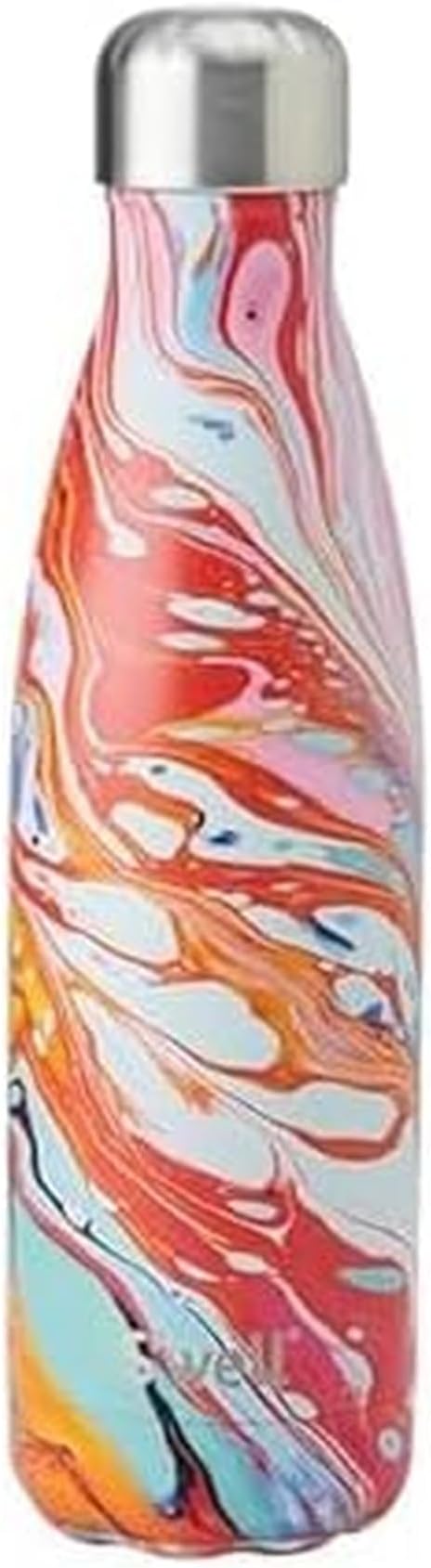 S'well Stainless Steel Water Bottle, Marble Swirl, Triple Layered Vacuum by Swell