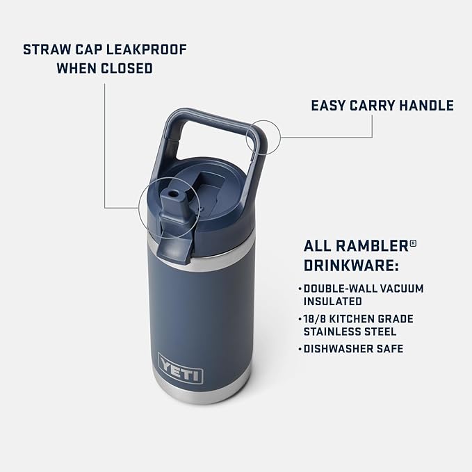 YETI Rambler Jr. 12 oz Kids Bottle, - Image 2