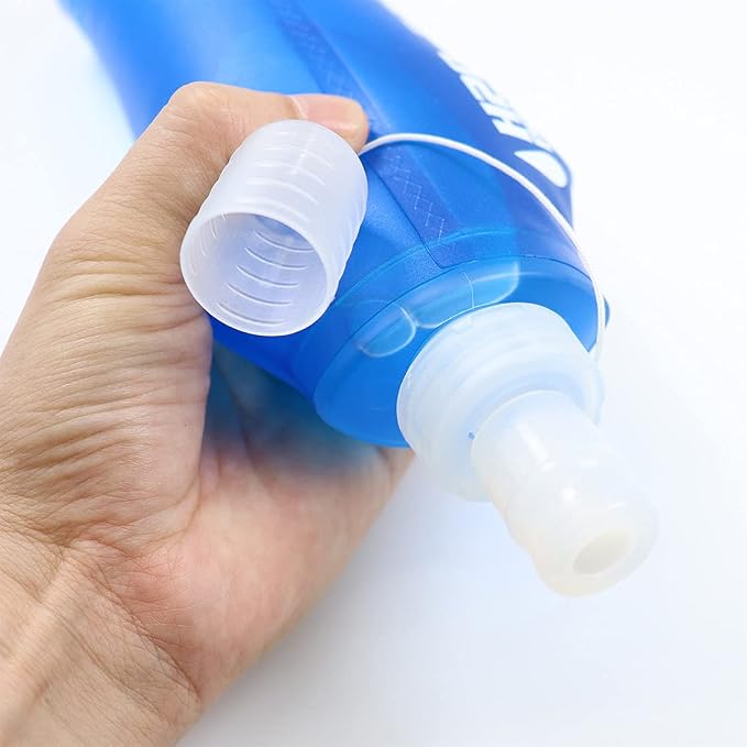 Collapsible Water Bottle, BPA-Free Collapsible Soft Flask Foldable Water Bottle - Image 7
