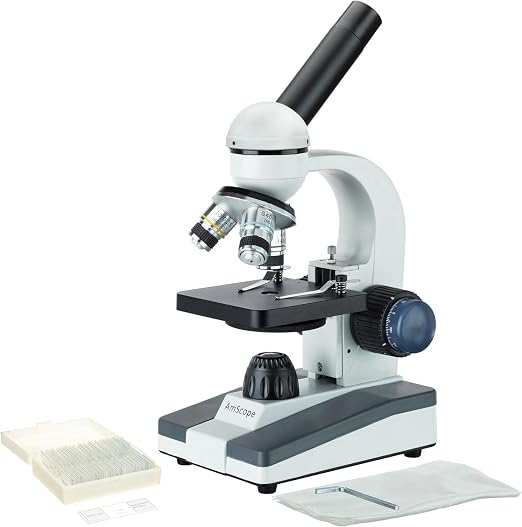 AmScope M150 Series Portable Student Monocular Compound Microscope by AmScope