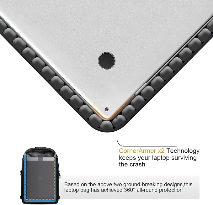 Tzowla Canvas Laptop Backpack-Anti Theft Bag - Image 3