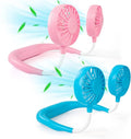 Portable Neck Fan Rechargeable Personal Hand-Free Fan Mini USB Wearable by JUANANIUG