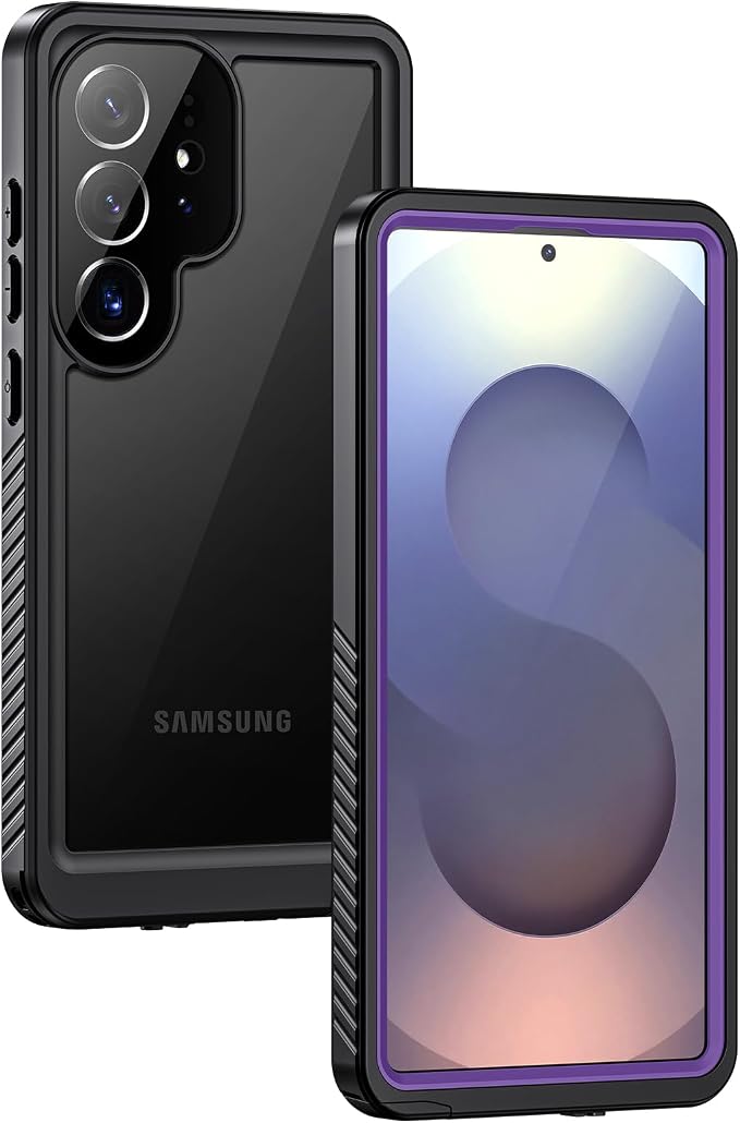 Lanhiem for Samsung Galaxy S25 Ultra Case, IP68 Waterproof Dustproof, Built-in by LanhiemHome