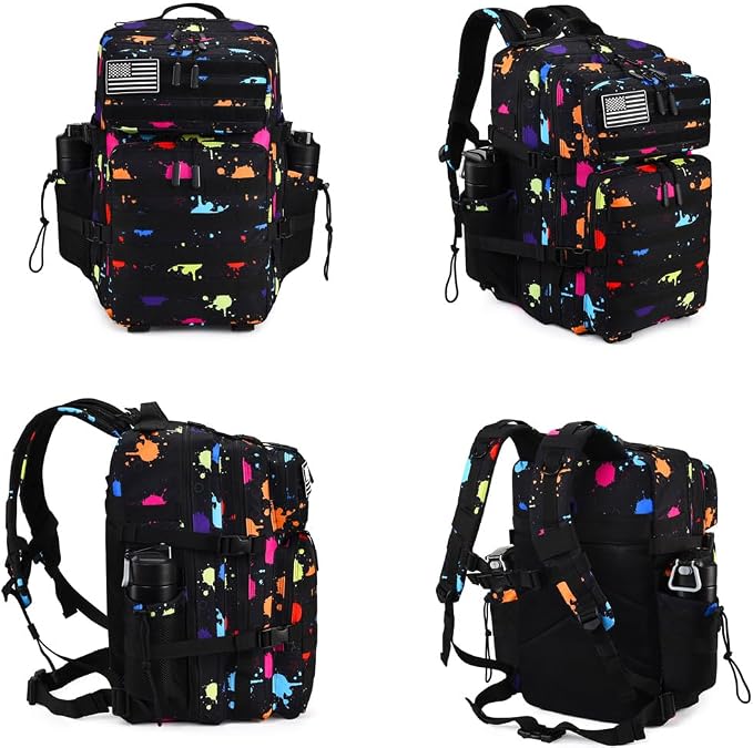 45L Tactical Backpack for Men Women, Military Assault Pack - Image 4