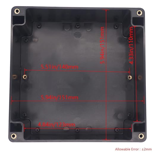 Junction Box IP65 Waterproof ABS Plastic Electrical Project Case Power Junction - Image 3
