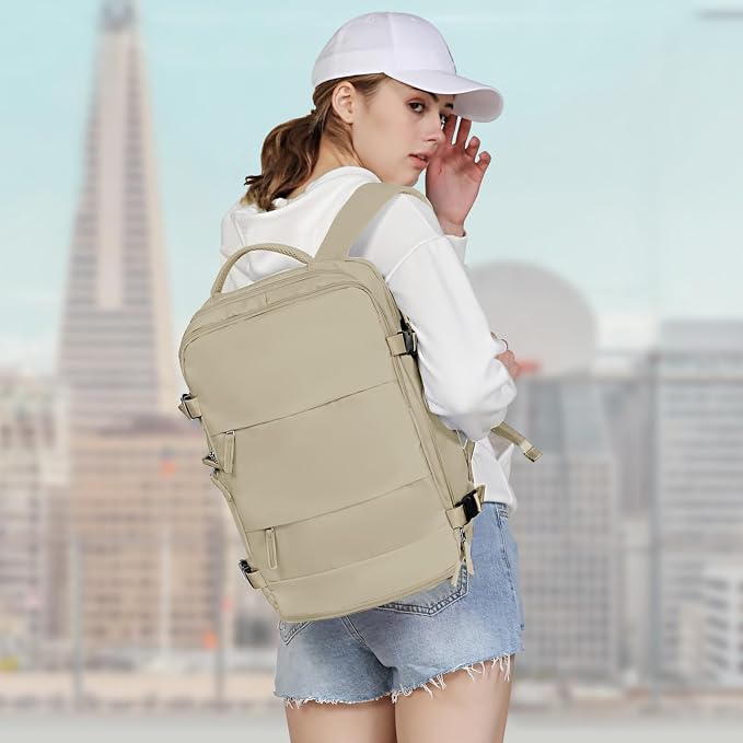 coowoz Travel Backpack For Women Men, Carry On Backpack, Hiking Backpack - Image 9
