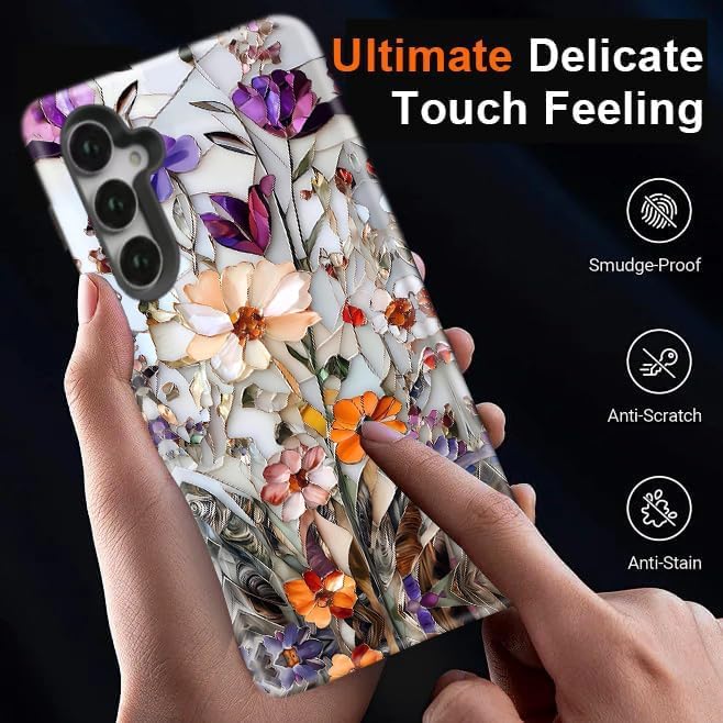 Compatible for Samsung Galaxy A16 5G Case, Dual Layer Heavy Duty 2 in 1 - Image 7