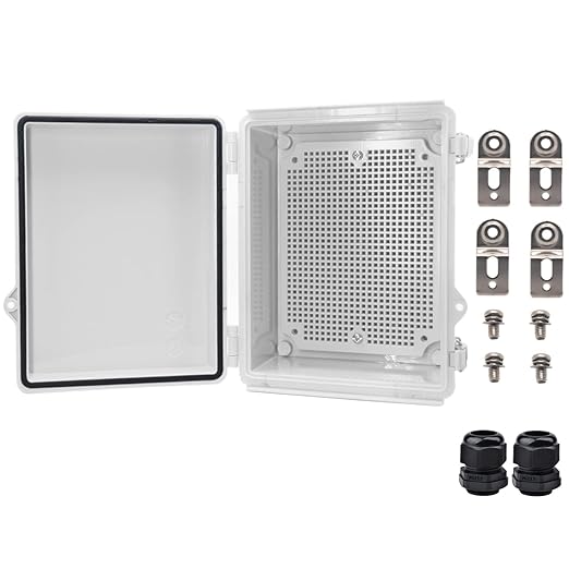 Outdoor Waterproof Electrical Box Junction Box Weatherproof IP67 ABS Plastic by YETLEBOX