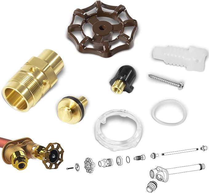 RK-25 Repair Kit, Outside Faucet Metal Handle Compatible by yourour