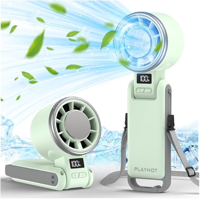 PlayHot Upgraded Portable Handheld Fan by PlayHot-CoolSummer