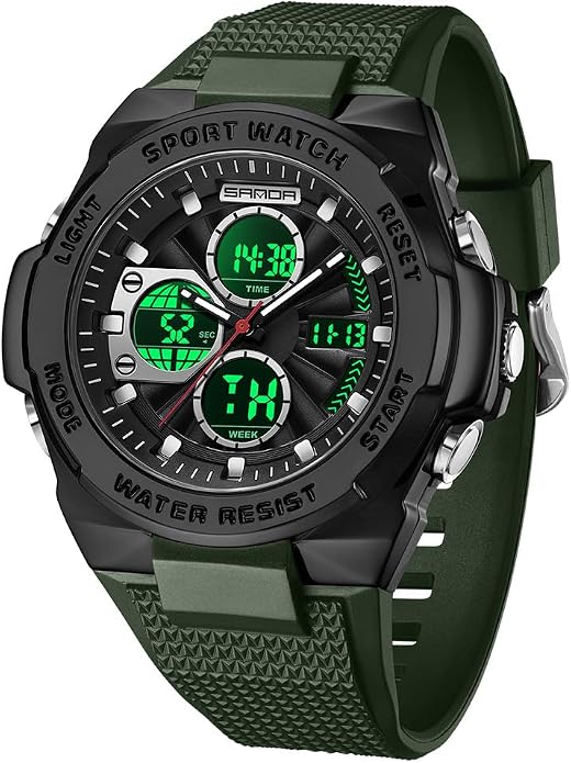 FANMIS Mens Military Multifunction Digital LED Watch Electronic Waterproof - Image 2