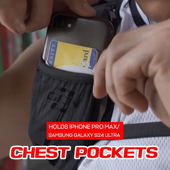 Festival Approved Hydration Backpack Rave | Anti-Theft Chest Pockets, 2L - Image 3