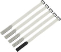 MECCANIXITY 5Pcs Reusable Battery Tie Down Straps, 0.8x16" Grey Nylon by MECCANIXITY