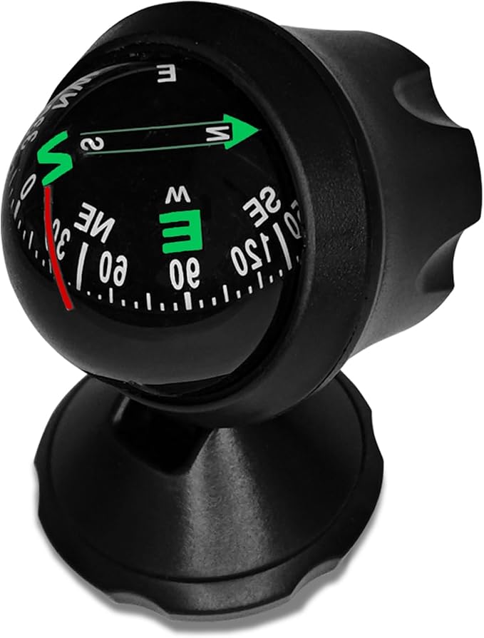 Compass for Car, Automotive Dashboard Accessories Car Compass Ball by UZZH
