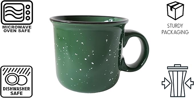 14oz Ceramic Campfire Coffee Mug - Image 5