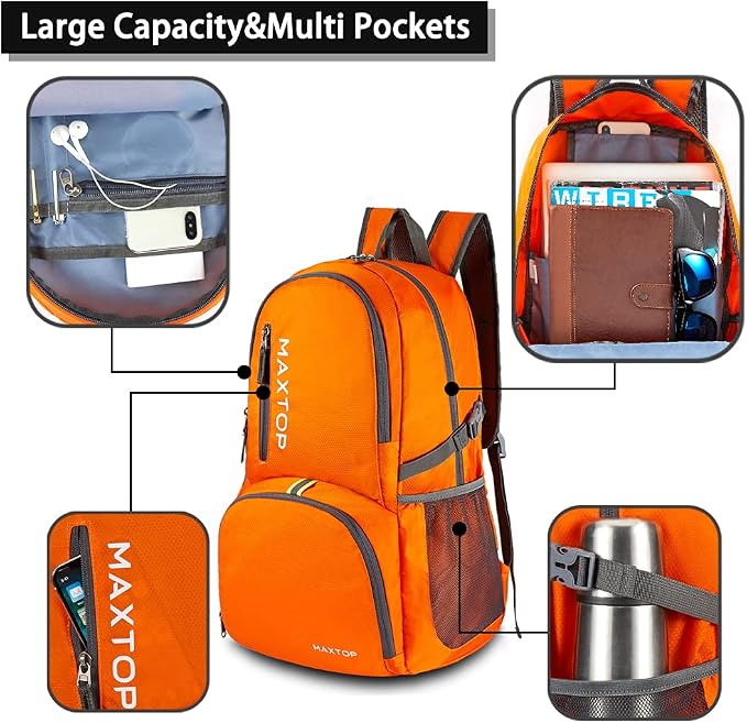 MAXTOP 40/50L Lightweight Packable Backpack - Image 3