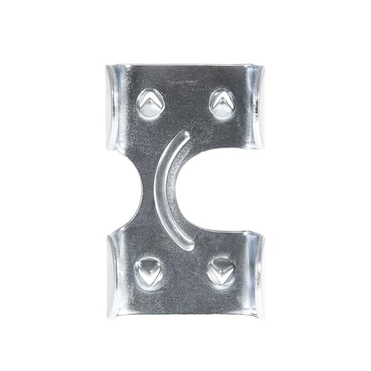 Rope & Cord Metal Clips for Rope, String – Heavy Duty Zinc Plated Double Rope by RopeCord
