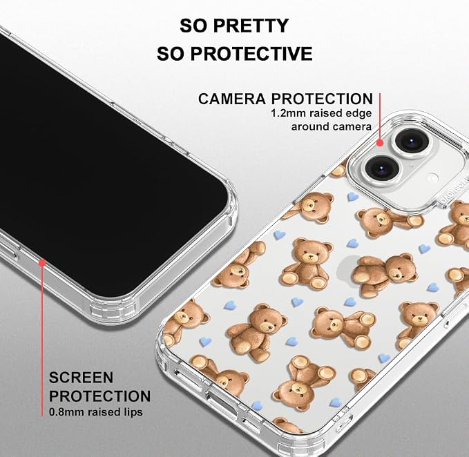 MOSNOVO for iPhone 16 Plus Case, Shockproof Military-Grade Protection 6.6ft - Image 4