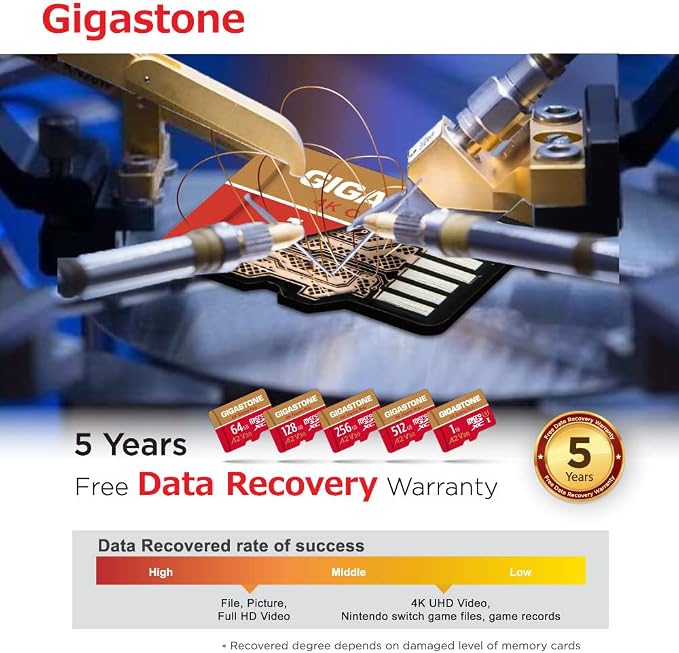 GIGASTONE 256GB Micro SD Card, 4K Game Pro, MicroSDXC Memory Card - Image 9