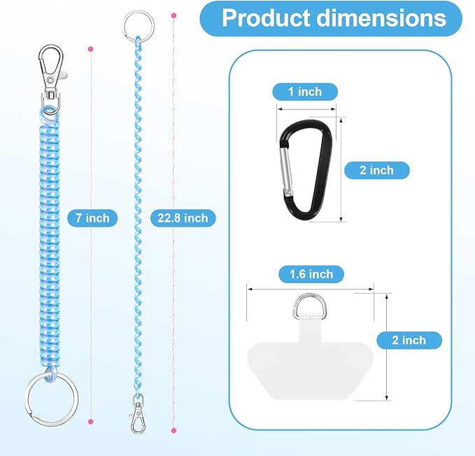 takyu 2PCS Phone Lanyard Tether Strap - Image 7