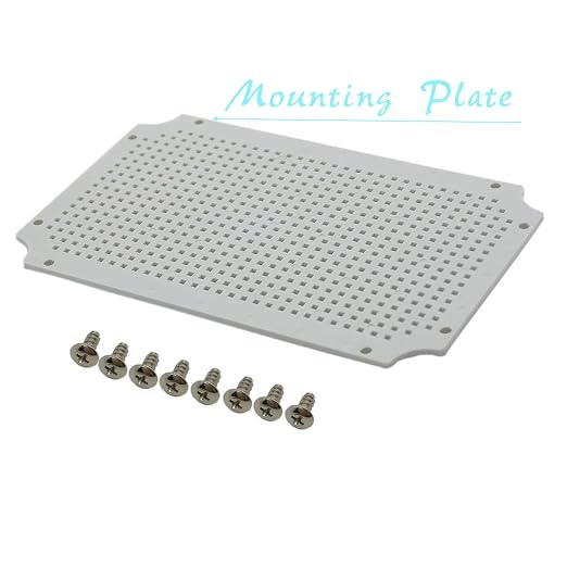 Zulkit Junction Box ABS Plastic Waterproof IP65 Electrical Boxes Hinged Shell - Image 5