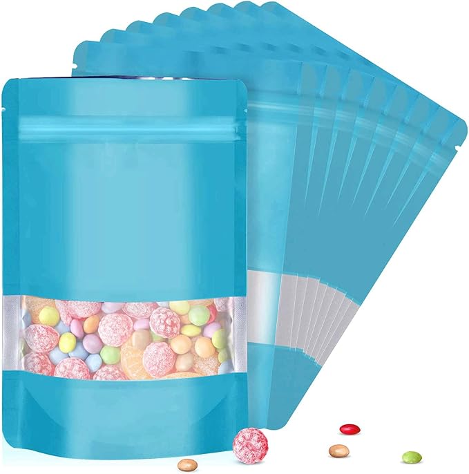4.7"x7.8" 120pcs Mylar Bags for Food Storage, Smell Proof Bag by ODDIER