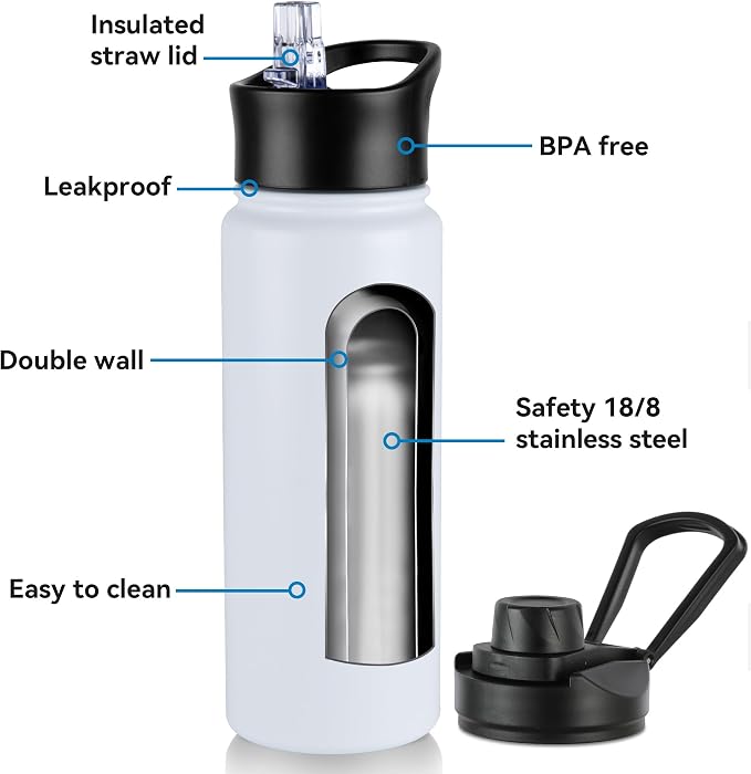 24oz Insulated Water Bottle - Image 2