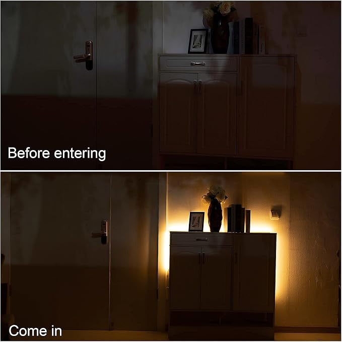 WOBANE Rechargeable Motion Sensor Strip Light, LED Closet Lights, Upgraded - Image 7