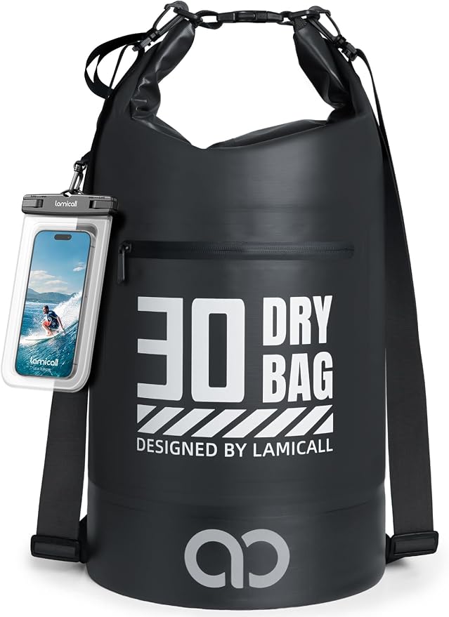 Lamicall Dry Bag Waterproof Backpack - 5L/10L/20L/30L/40L Large Water Proof Bag by Lamicall