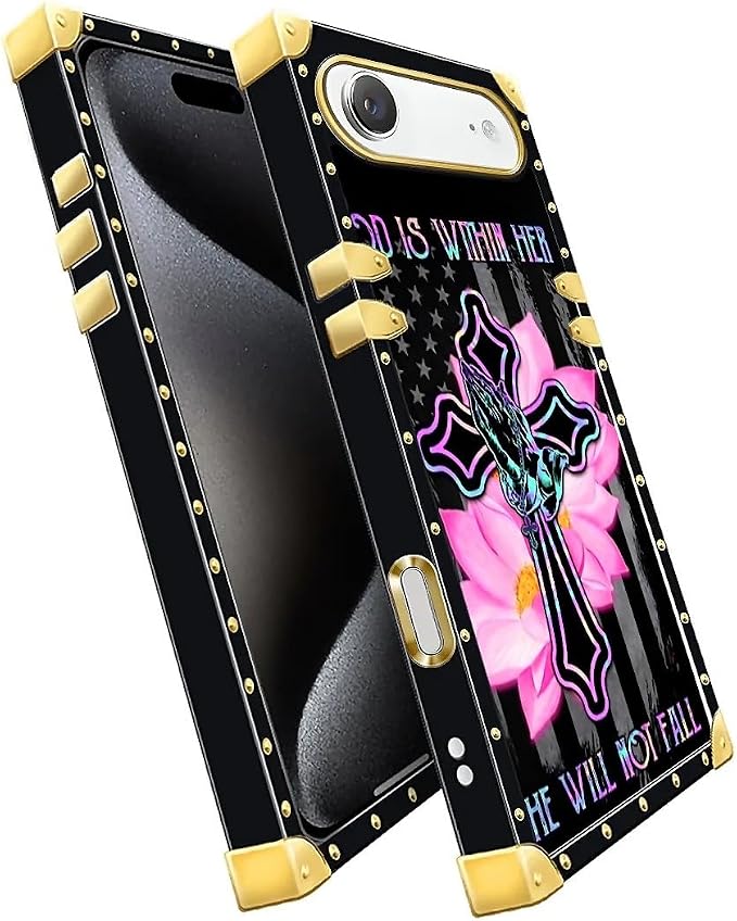 for iPhone 17 Air Case Luxury Golden Decoration - Image 3