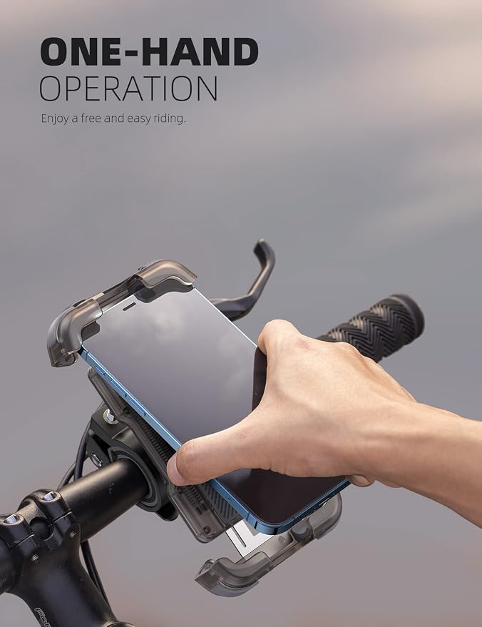 Lamicall Motorcycle Phone Mount, Bike Holder - Image 2