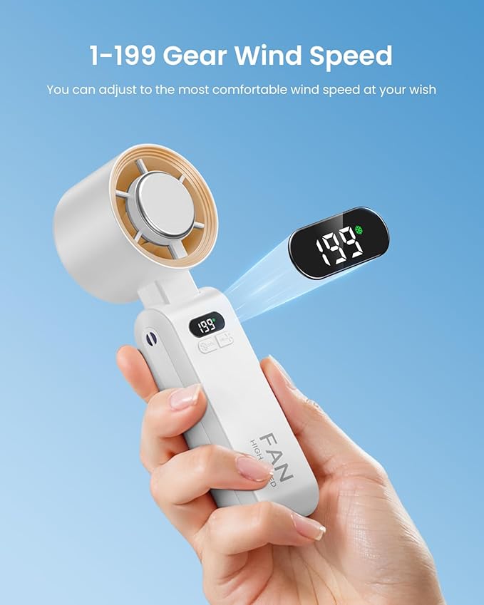 Kimguard 2 Pack Handheld Portable Turbo Fan - Image 3