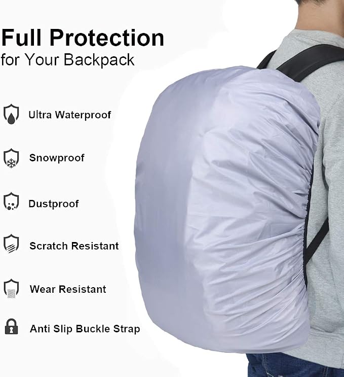 Waterproof Backpack Rain Cover - Image 2