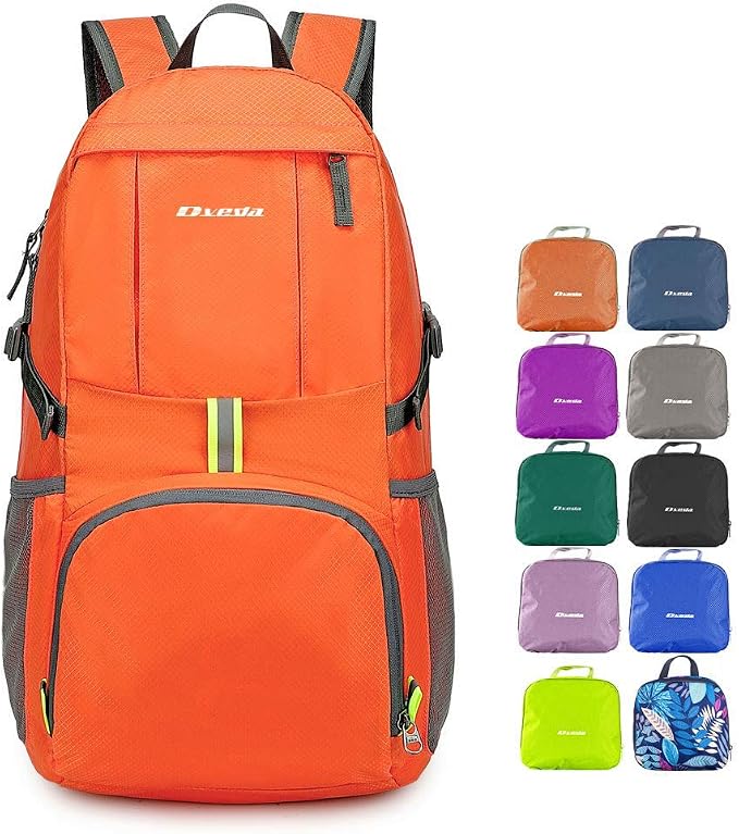 35L Lightweight Packable Backpack Waterproof Durable Hiking Travel Backpack by Dveda