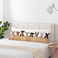 Dog Rectangle Body Pillow Covers Cute Puppy Dogs 20"X54" Couch Body Pillow by Unknown