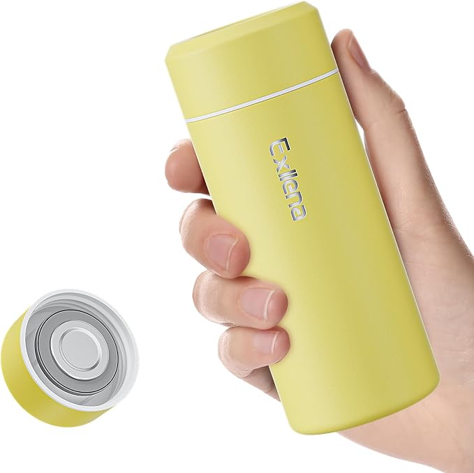 【Upgraded】Exllena Small Insulated Water Bottle 8 oz/250ml– Mini Insulated Water by Exllena